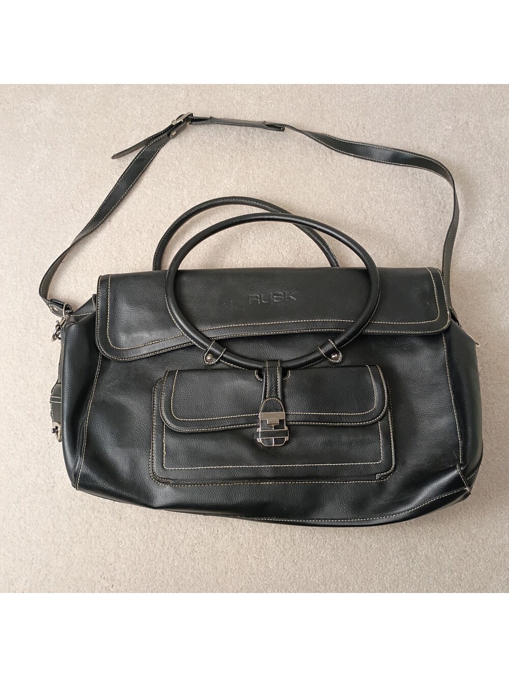 Vintage Rusk Professional Hairstylist Travel Bag Carry on 1990's Competition